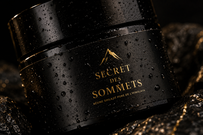 Résine Shilajit pure de l'Himalaya